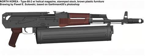 Paweł Sulewski North Korea Type 88 2 Rifle With Helical Magazine
