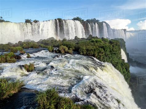View Of Iguacu Falls Cataratas Do Iguacu Unesco World Heritage Site