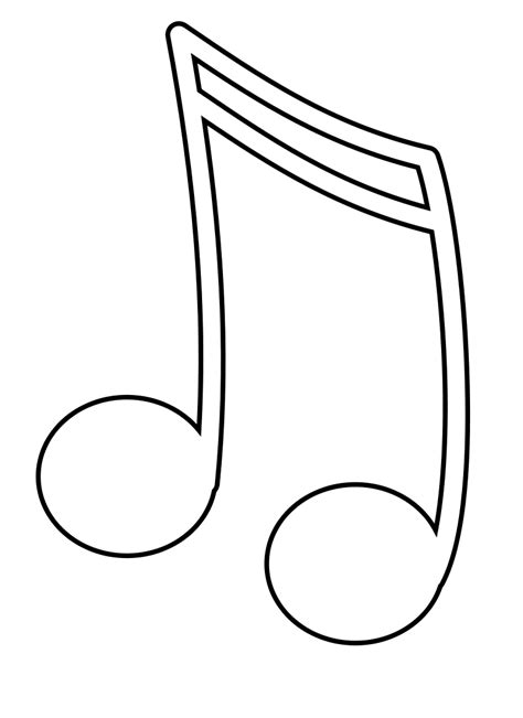 Free Printable Music Notes Clipart Best
