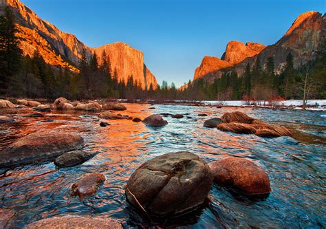 Yosemite National Park Valley View Sunset I Shot This