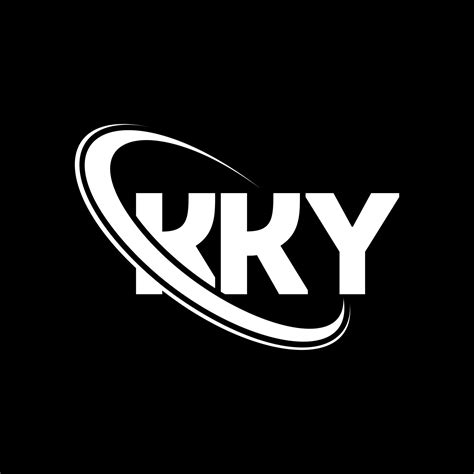 logotipo kky kky carta diseño del logotipo de la letra kky logotipo de las iniciales kky