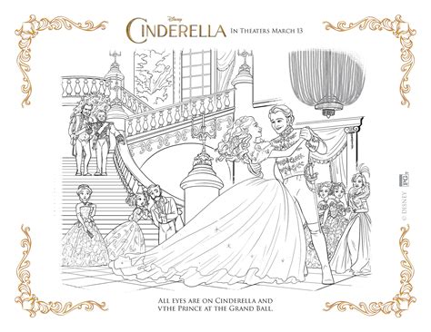 Cinderella disney coloring pages are a fun way for kids of all ages to develop creativity, focus, motor skills and color recognition. Cinderella coloring pages - Highlights Along the Way