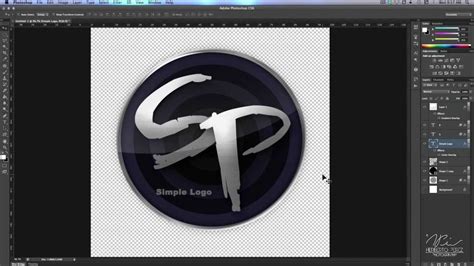 Make a logo design in minutes. How To Create a Simple Logo in Photoshop CS6 - YouTube