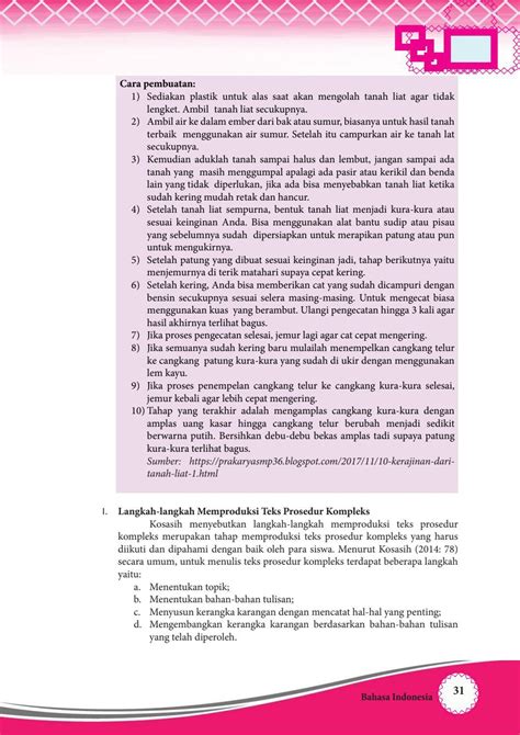 Buku Guru Bahasa Indonesia Kelas VII by petyrahmalina  Issuu