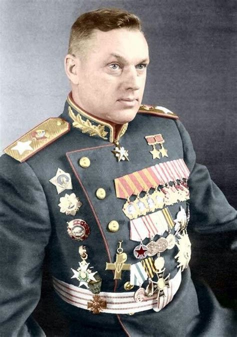 A Marshal Of The Soviet Union A Marshal Of Poland Konstantin