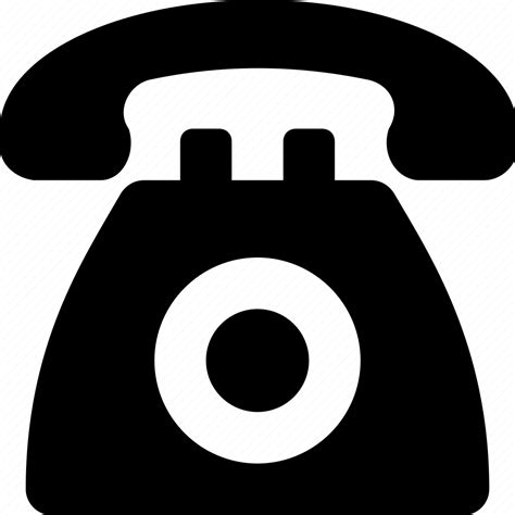 Call Contact Landline Phone Telephone Icon Download On Iconfinder