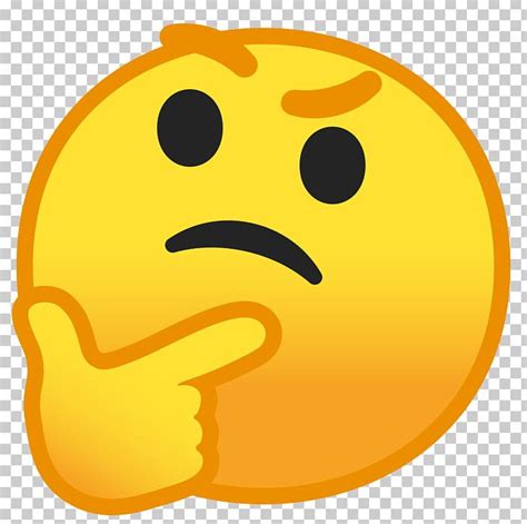 Emoji Emoticon Thought Smiley Puck It Png Clipart