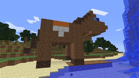 Minecraft Dirt Horse Side By Yoshicraft On Deviantart