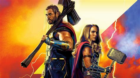 1920x1080 Official Thor Love And Thunder Poster Cool 1080p Laptop Full