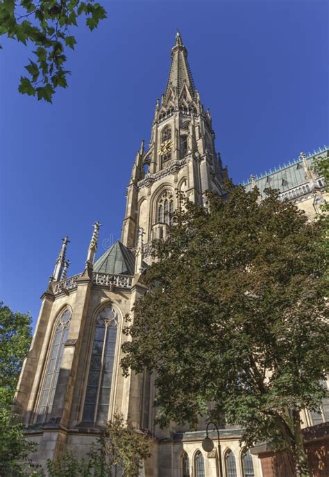 New Cathedral Of The Immaculate Conception Neuer Dom Linz Austria Stock Photo Image Of