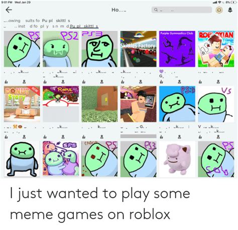 Best Game On Roblox Memes