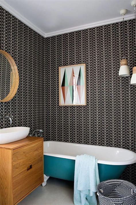Check Out Our Bathroom Wallpaper Ideas And Tips For Diy Bathroom
