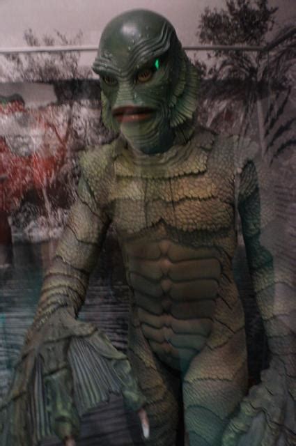 Replica Of Costume For Creature From The Black Lagoon At The Nhms
