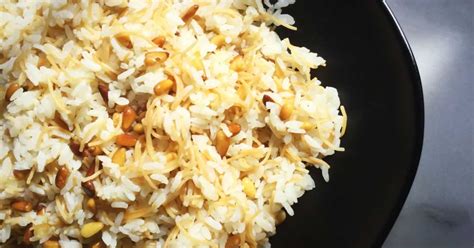 Lebanese Rice With Vermicelli Recipe Review By The Hungry Pinner