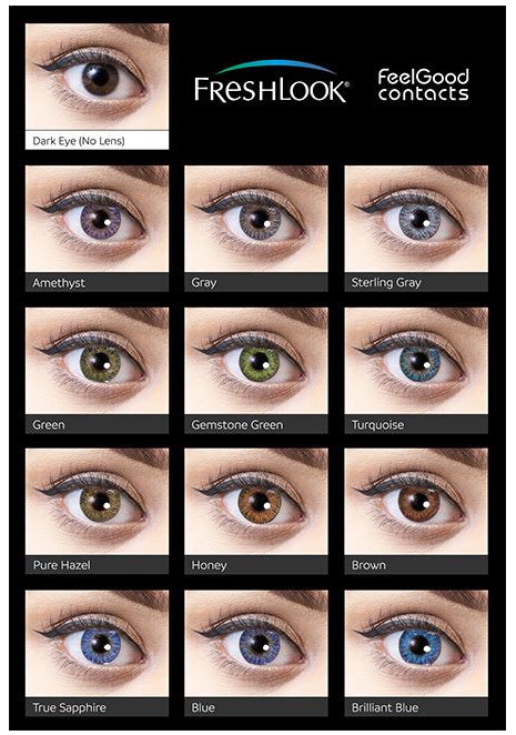 The Best Coloured Contacts For Dark Eyes Feel Good Contacts Ie