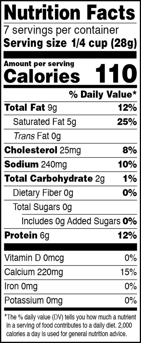 Macaroni And Cheese Nutrition Facts Runners High Nutrition