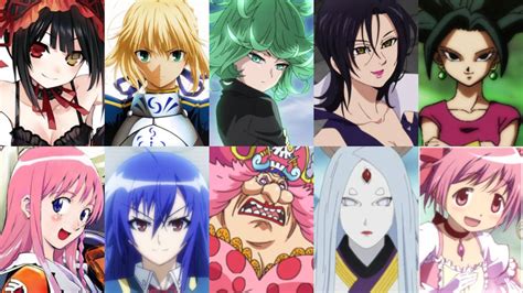 Top 10 Overpowered Women In Anime By Herocollector16 On Deviantart