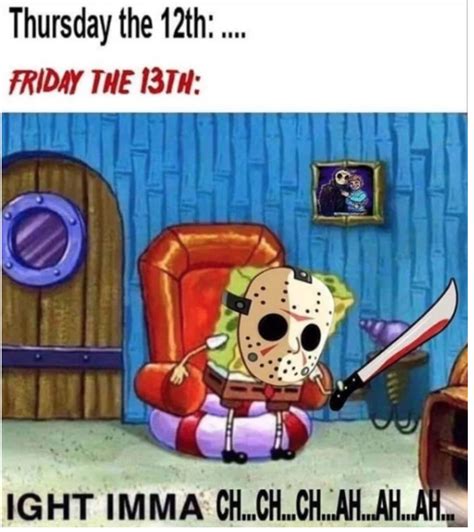 Jason Comes This Day 25 Friday The 13th Memes And Tweets