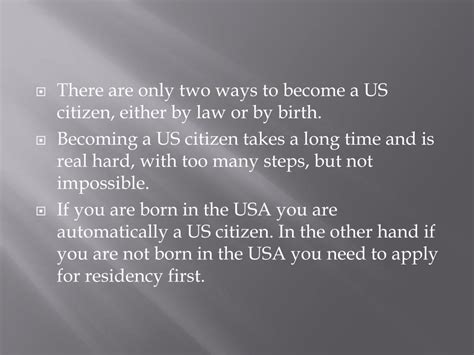 Ppt How To Become A Us Citizen Powerpoint Presentation Free