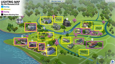 Lighting Maps For The Sims 4 Gallery — The Sims Forums