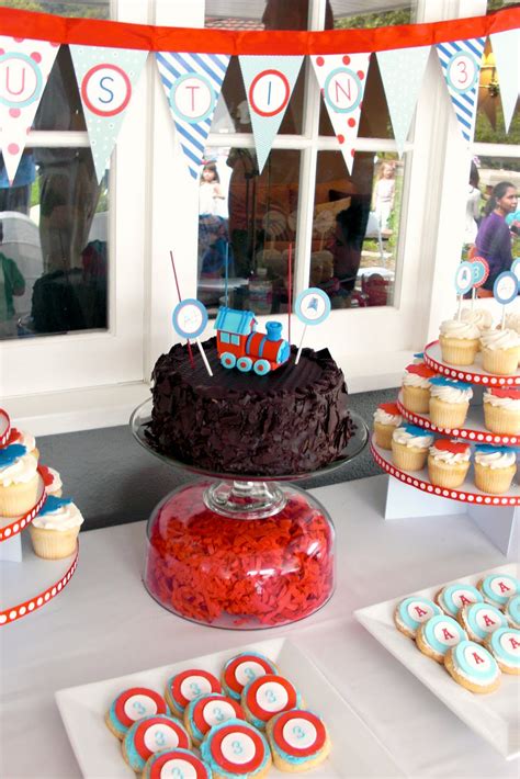 Railroad track wall border home decor. Kara's Party Ideas Thomas The Train Inspired Party! | Kara ...