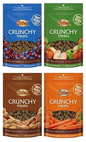 Nutro All Natural Crunchy Training Treats For Dogs 4 Flavor Variety