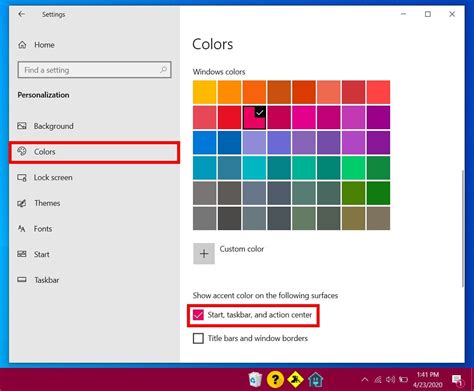 How To Change The Color Of Your Taskbar Moonrot