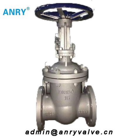 Casted Steel Gost Valves 20 Flanged Rf Handwheel Gear Operated Gate Valve