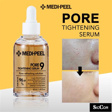 Medipeel Pore 9 Tightening Serum Medi Peel Skin Care Gel 50ml