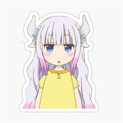 Kanna Kamui Sticker For Sale By Messyhairboi Redbubble