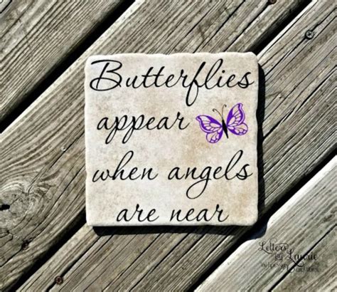 Butterflies Appear When Angels Are Near SVG Loving Memory - Etsy