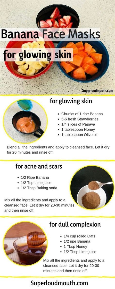 10 Diy Banana Face Mask And Face Pack For Instant Glow Banana Face