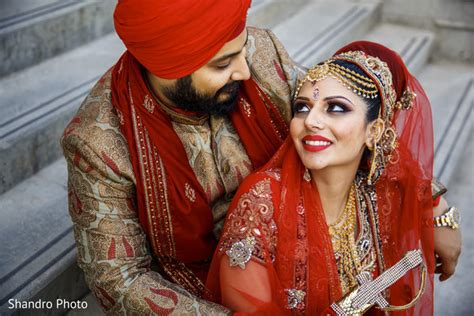 Portraits In Edmonton Ab Canada Sikh Wedding By Shandro Photo