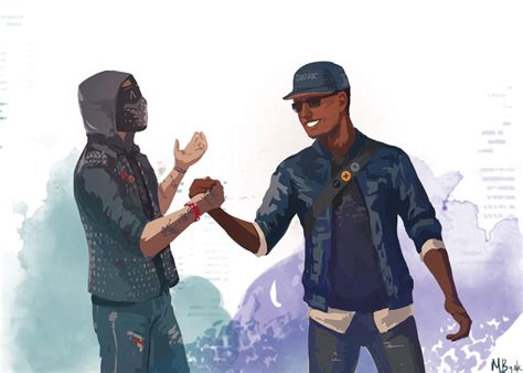Marcus Holloway X Wrench Watch Dogs 2 By Mbyak On Deviantart
