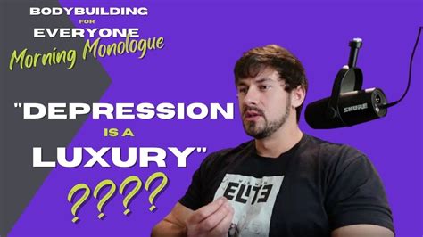 Depression Is A Luxury Morning Monologue Ep 2 Youtube