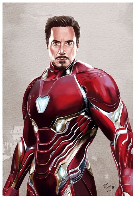 Tony Stark — Tony Santiago Art