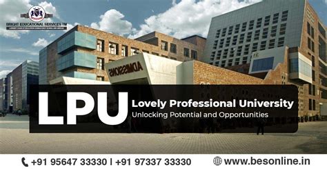Lpu Lovely Professional University Unlocking Potential And