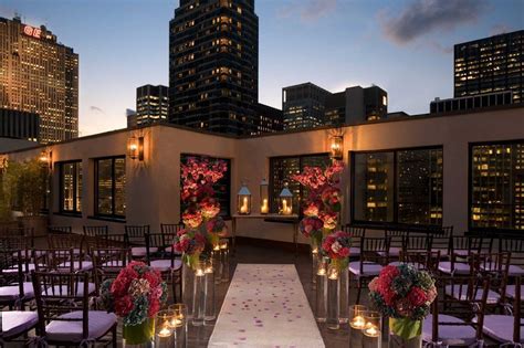The Best Wedding Venues For Romantic Views Rooftop Wedding Hotel