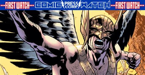 First Watch Robert Venditti Will Give Hawkman Wings This June Comic