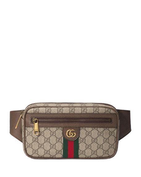 Gucci gg marmont matelasse belt bag 523380 apricot. Gucci Men's GG Web Belt Bag | Neiman Marcus