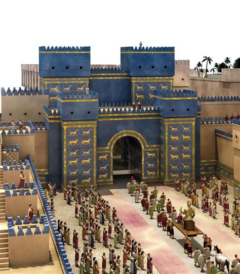 Picture Of The Ishtar Gate Ancient Babylon Ancient Mesopotamia