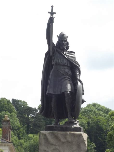 Statue Of Alfred The Great Winchester The Statue Of Alfre Flickr