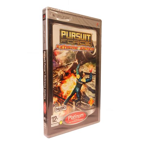 Sony Psp Game Pursuit Force Extreme Justice Police Platinum Edition 12