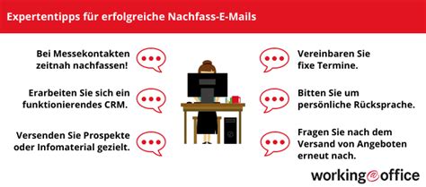 Sei es nach einer messe, einem workshop, nach einem ersten kundengespräch oder einem anderen event:. Nachfass-E-Mail an Kunden gekonnt verfassen