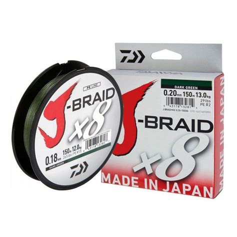 DAIWA J BRAID X8 0 13mm 150m Cijena Ponuda Akcija