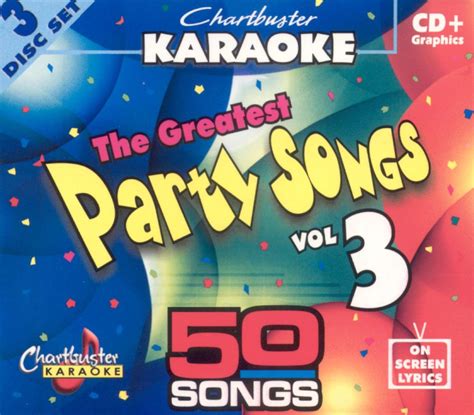 best buy chartbuster karaoke greatest party songs vol 3 [cd]