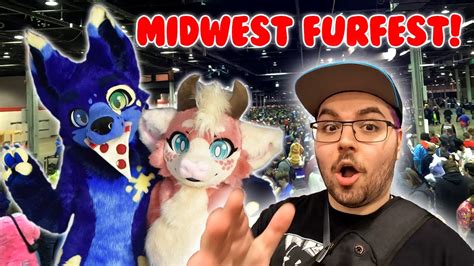 The Biggest Furry Convention In The World Midwest Furfest 2023 Youtube