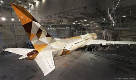 Etihad Airways Introduces New Livery On The Airbus A380 And Boeing 787