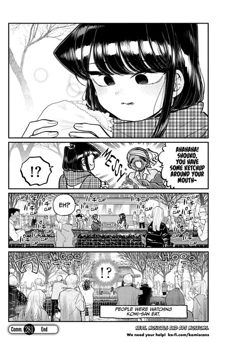 Komi Can’t Communicate, Chapter 281: Hamburgers For Lunch - English Scans