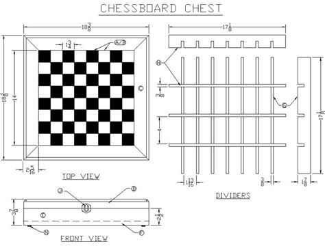 Chess Board With Built In Piece Storage Small Woodworking Projects